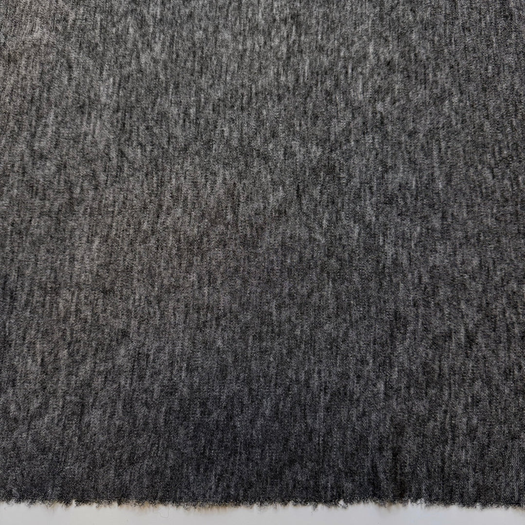 Poised To Change Lives - Jersey Wool Blend Knit - Grey - 1.65M Bundle - True Deadstock fabric Fabric by private - Sustainable Textile | FABCYCLE