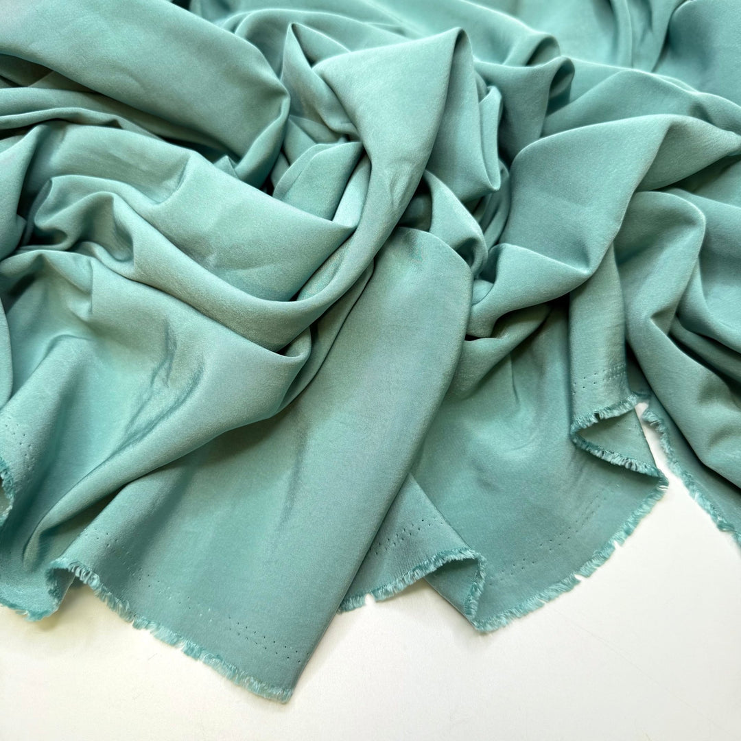 Polaris - Poly Woven - Light Green - 1.6M Bundle - True Deadstock fabric Fabric by private - Sustainable Textile | FABCYCLE