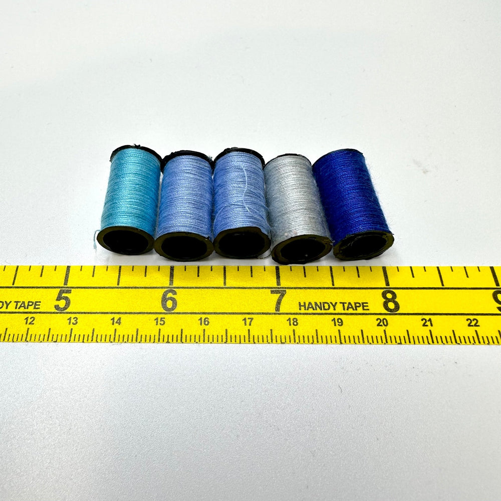 Poly/Cotton Blend All Purpose Sample Thread - Multi - 5 Pack in a Jar - True Deadstock supplies Fabric by private - Sustainable Textile | FABCYCLE