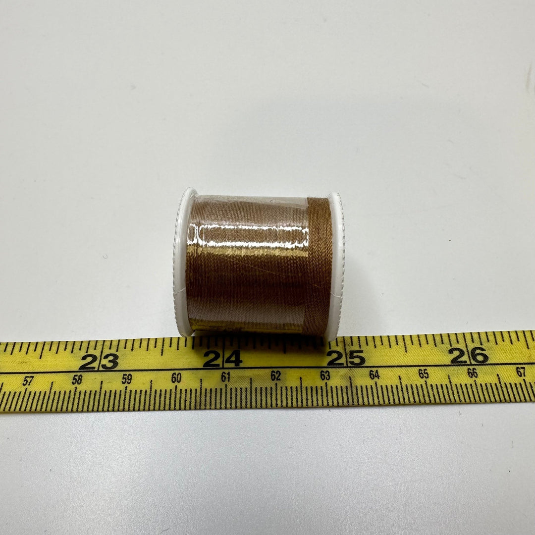 Poly/Cotton Blend All Purpose Thread - Dark Beige - True Deadstock supplies Fabric by private - Sustainable Textile | FABCYCLE