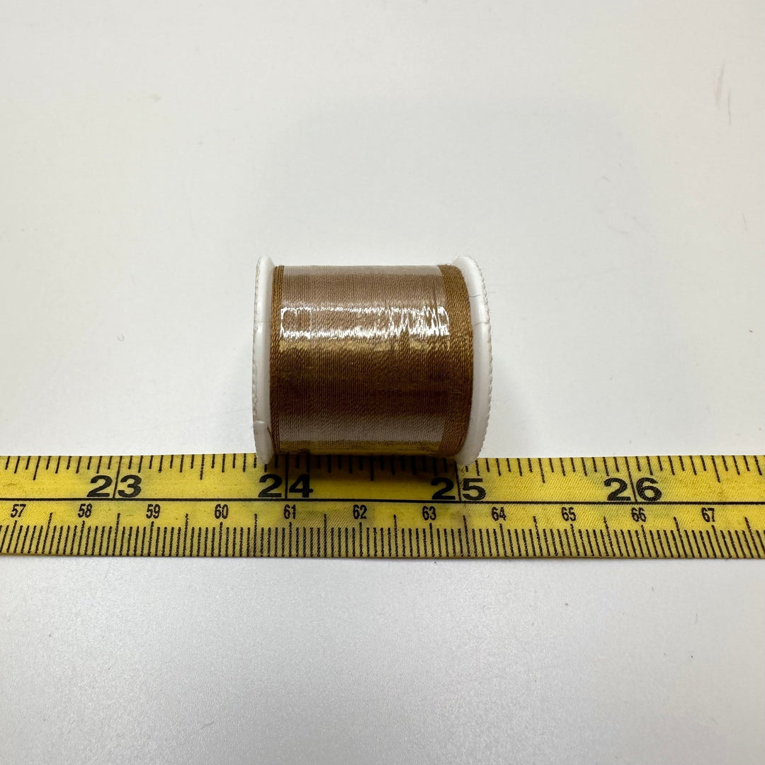 Poly/Cotton Blend All Purpose Thread - Dark Beige - True Deadstock supplies Fabric by private - Sustainable Textile | FABCYCLE