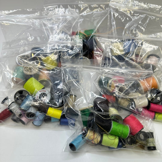 Poly/Cotton Blend All Purpose Thread - Multi - 10 Pack - True Deadstock supplies Fabric by private - Sustainable Textile | FABCYCLE