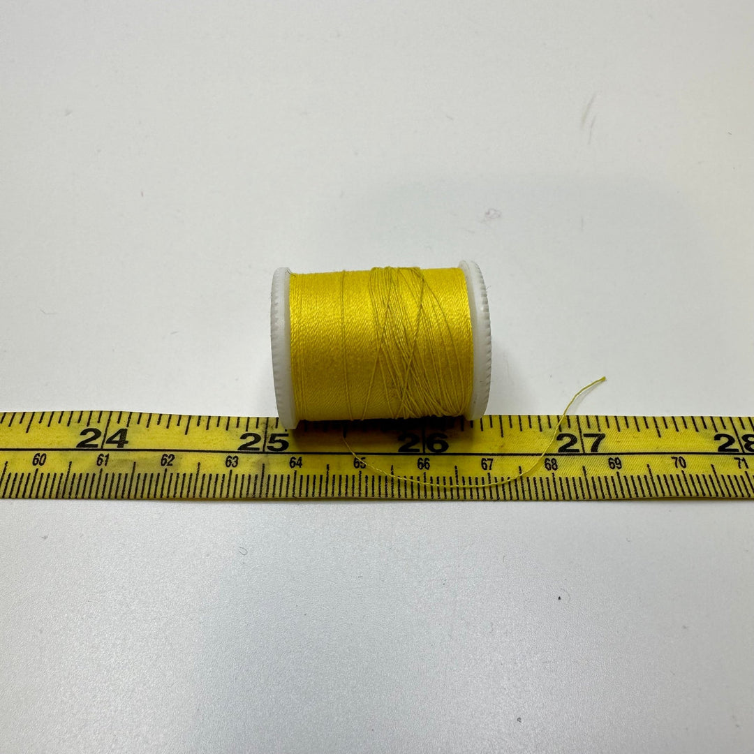 Poly/Cotton Blend All Purpose Thread - Yellow - True Deadstock supplies Fabric by private - Sustainable Textile | FABCYCLE