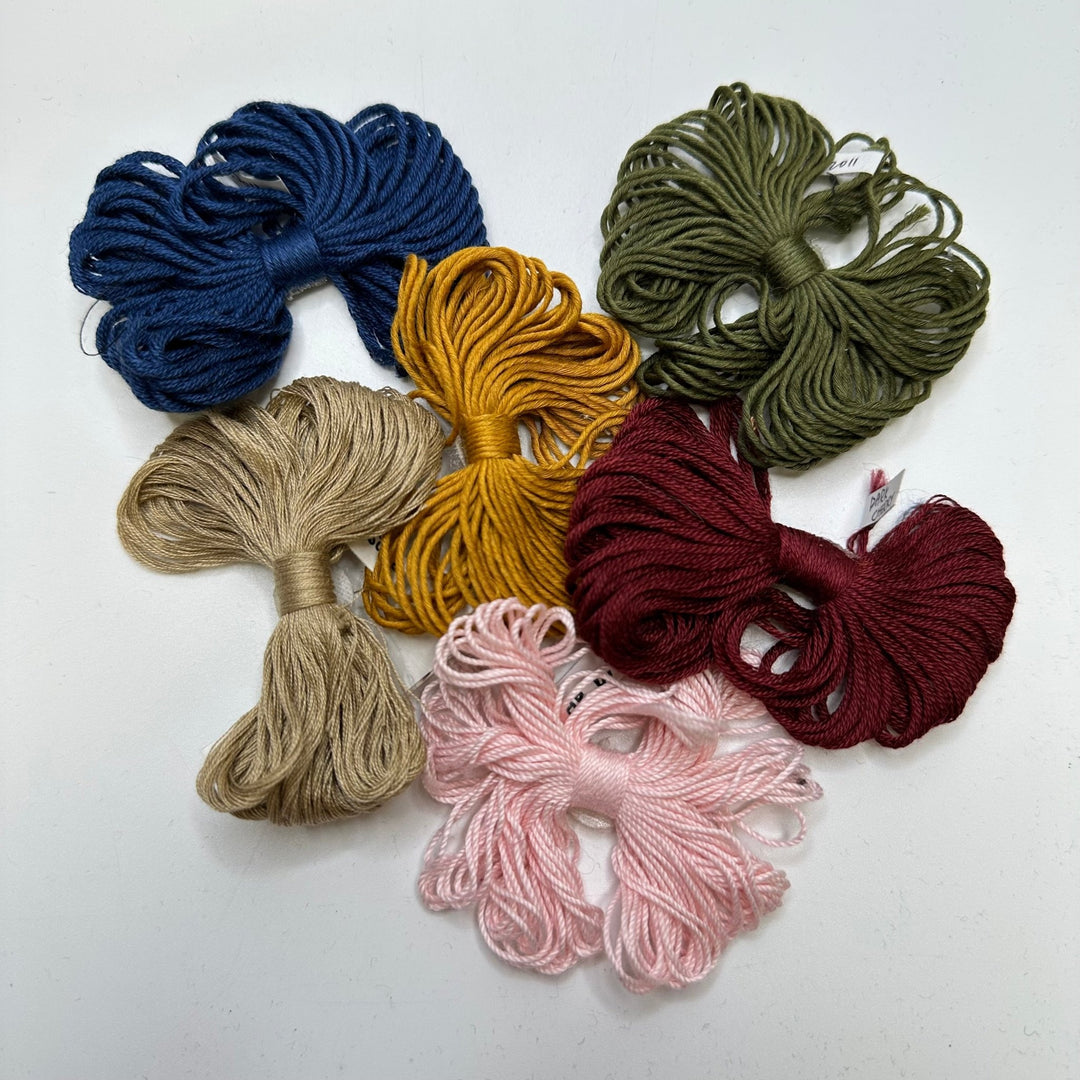 Poly/Cotton Blend Embroidery Floss Thread - Multi - 6 Pack - True Deadstock supplies Fabric by private - Sustainable Textile | FABCYCLE