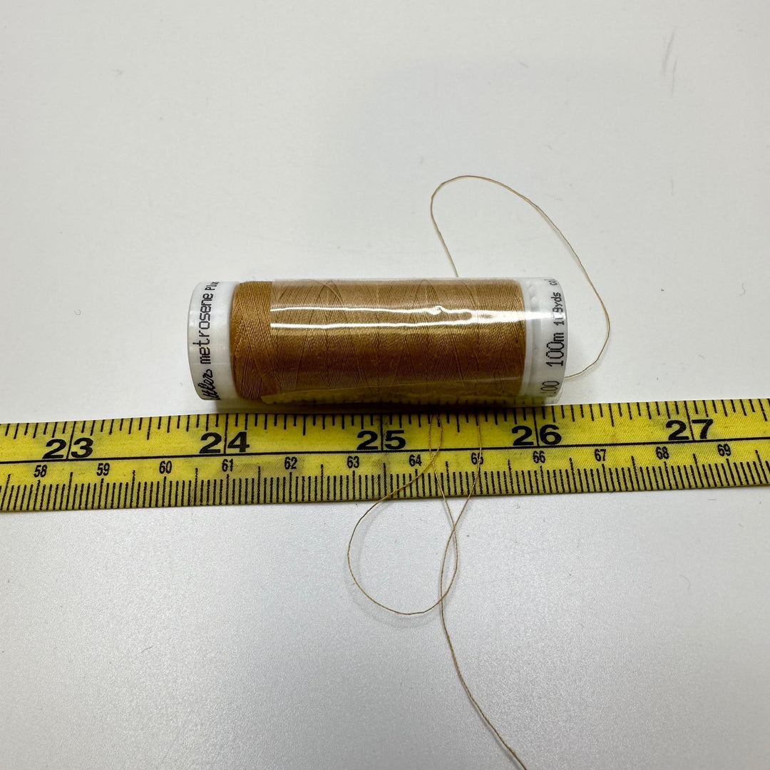 Polyester All Purpose Thread - Beige - True Deadstock supplies Fabric by private - Sustainable Textile | FABCYCLE