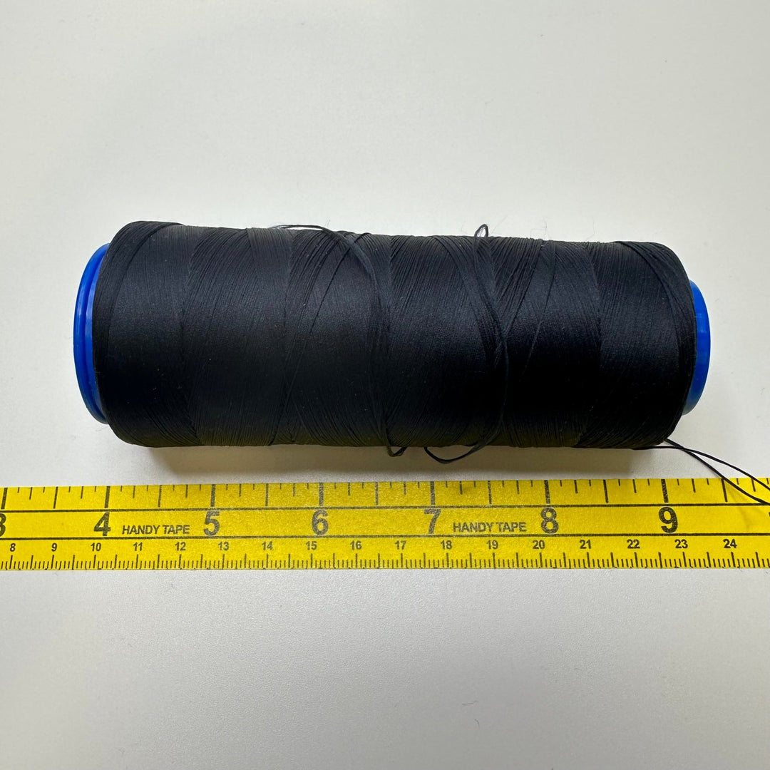 Polyester All Purpose Thread - Black - True Deadstock supplies Fabric by private - Sustainable Textile | FABCYCLE