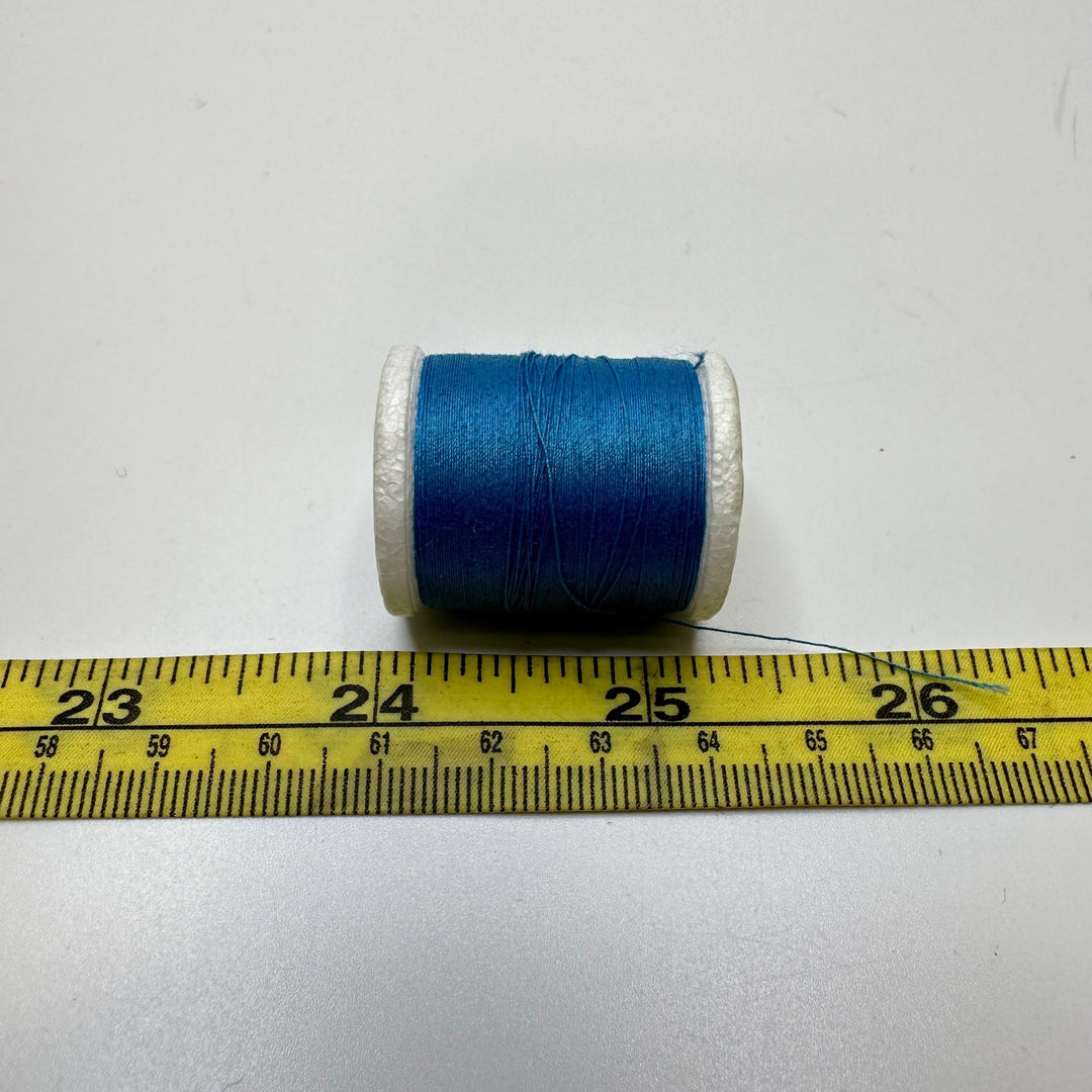 Polyester All Purpose Thread - Blue - True Deadstock supplies Fabric by private - Sustainable Textile | FABCYCLE