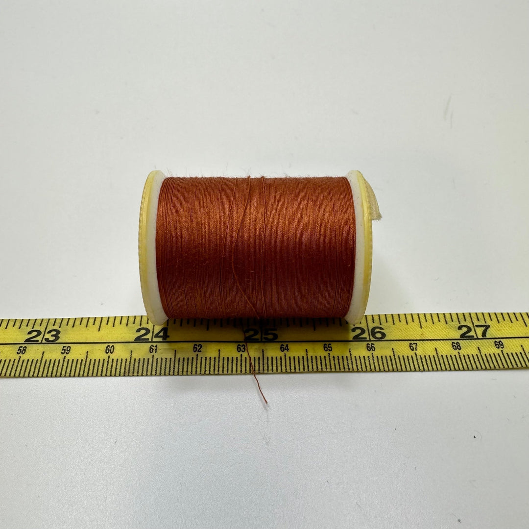 Polyester All Purpose Thread - Brown - True Deadstock supplies Fabric by private - Sustainable Textile | FABCYCLE