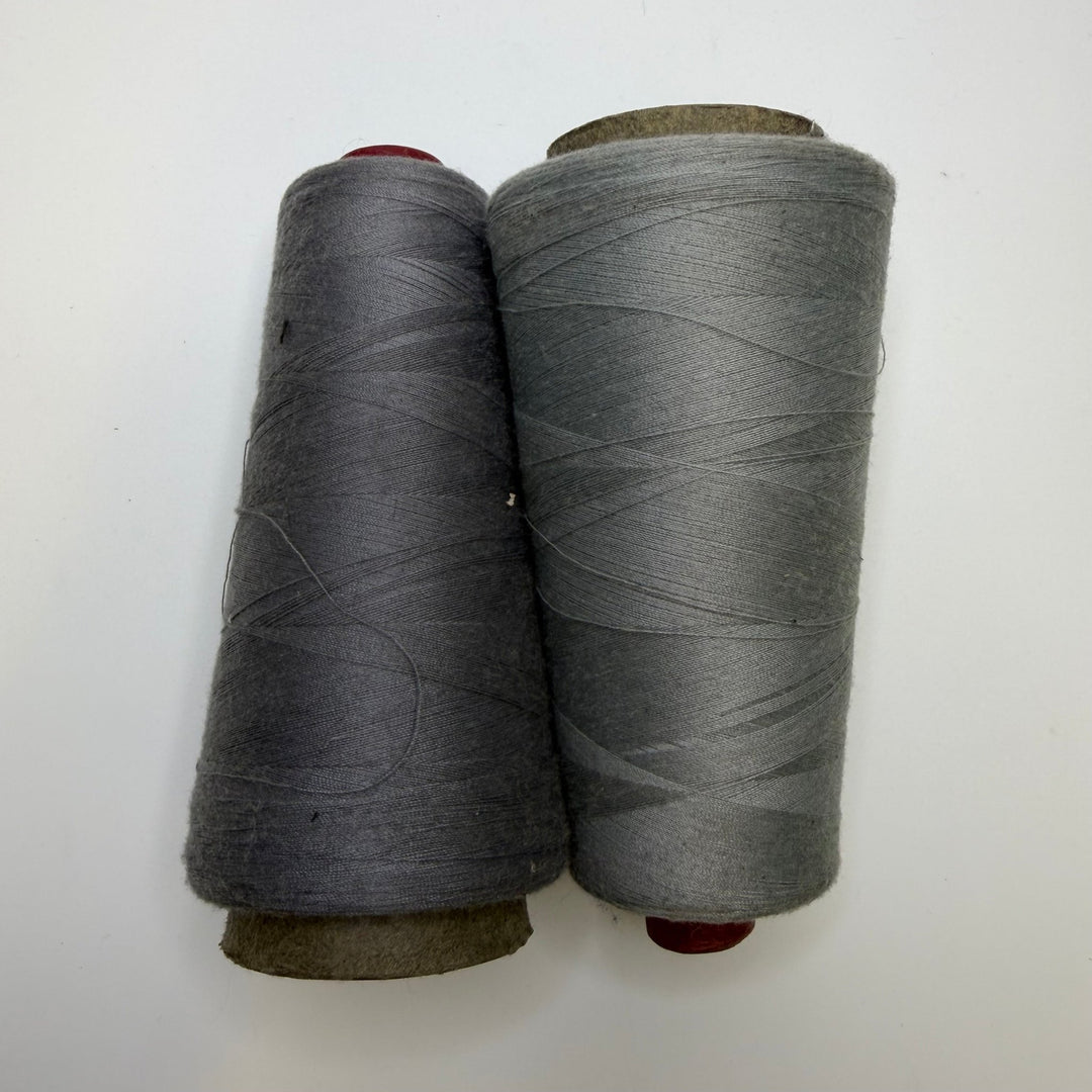 Polyester All Purpose Thread - Grey - 2 Pack - True Deadstock supplies Fabric by private - Sustainable Textile | FABCYCLE