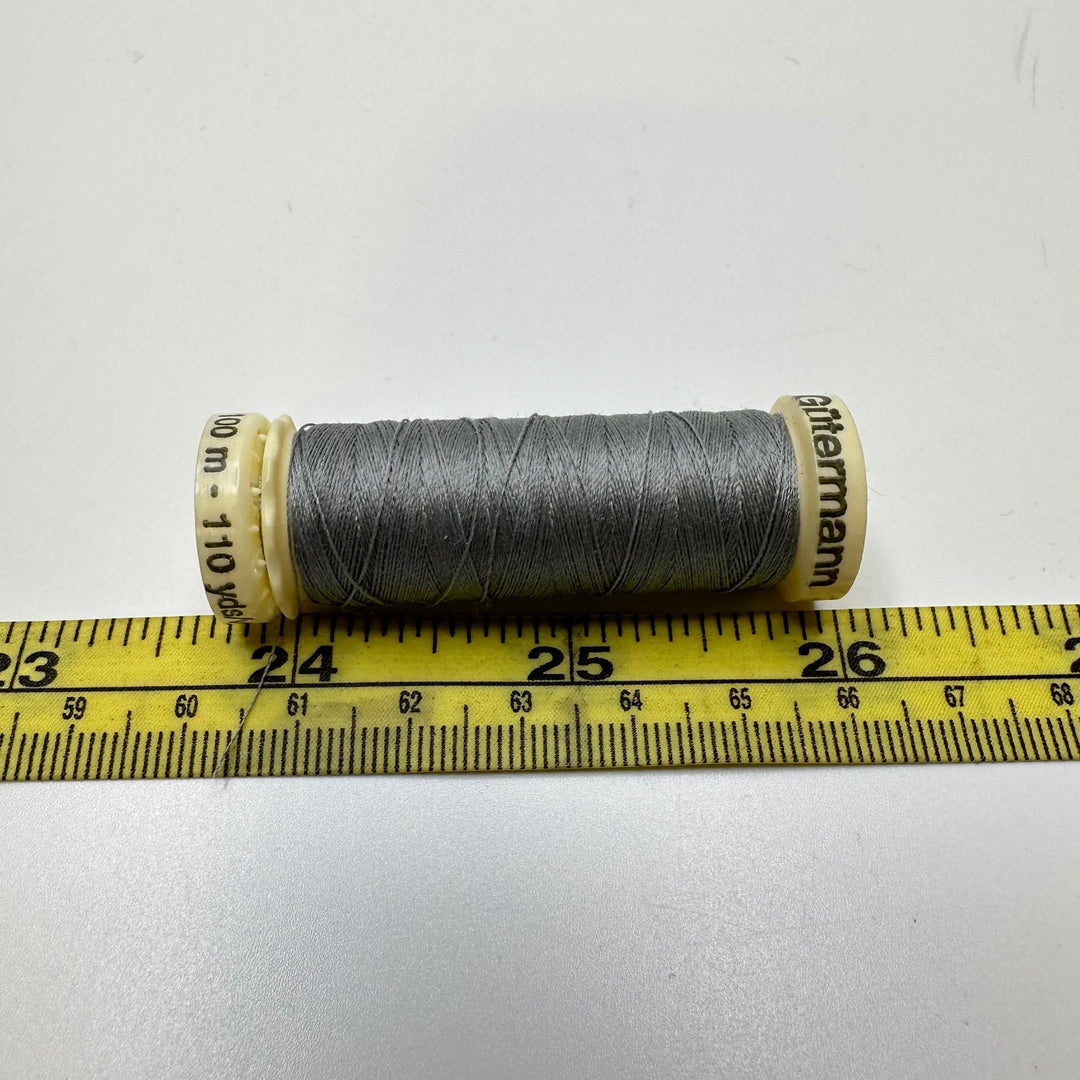 Polyester All Purpose Thread - Grey - True Deadstock supplies Fabric by private - Sustainable Textile | FABCYCLE