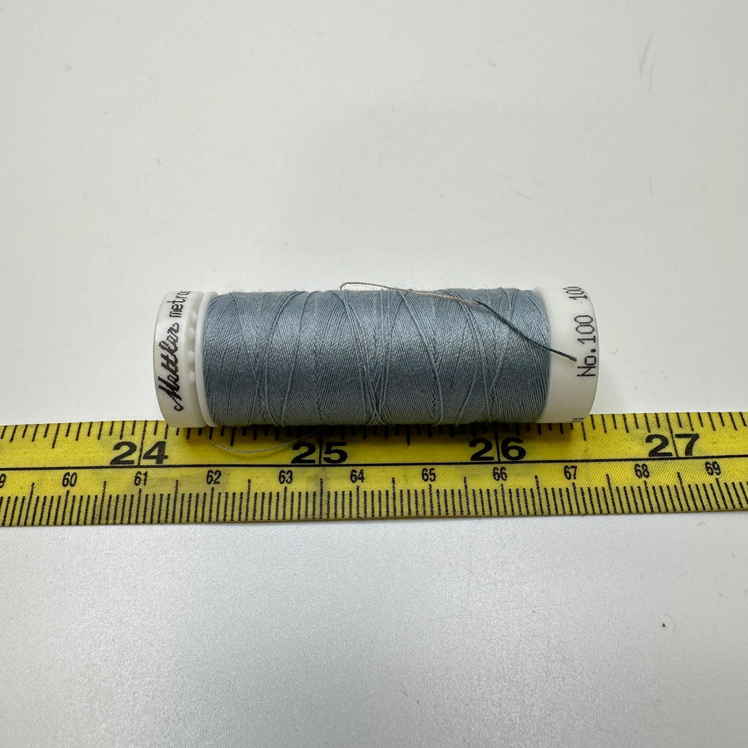 Polyester All Purpose Thread - Grey/Blue - True Deadstock supplies Fabric by private - Sustainable Textile | FABCYCLE