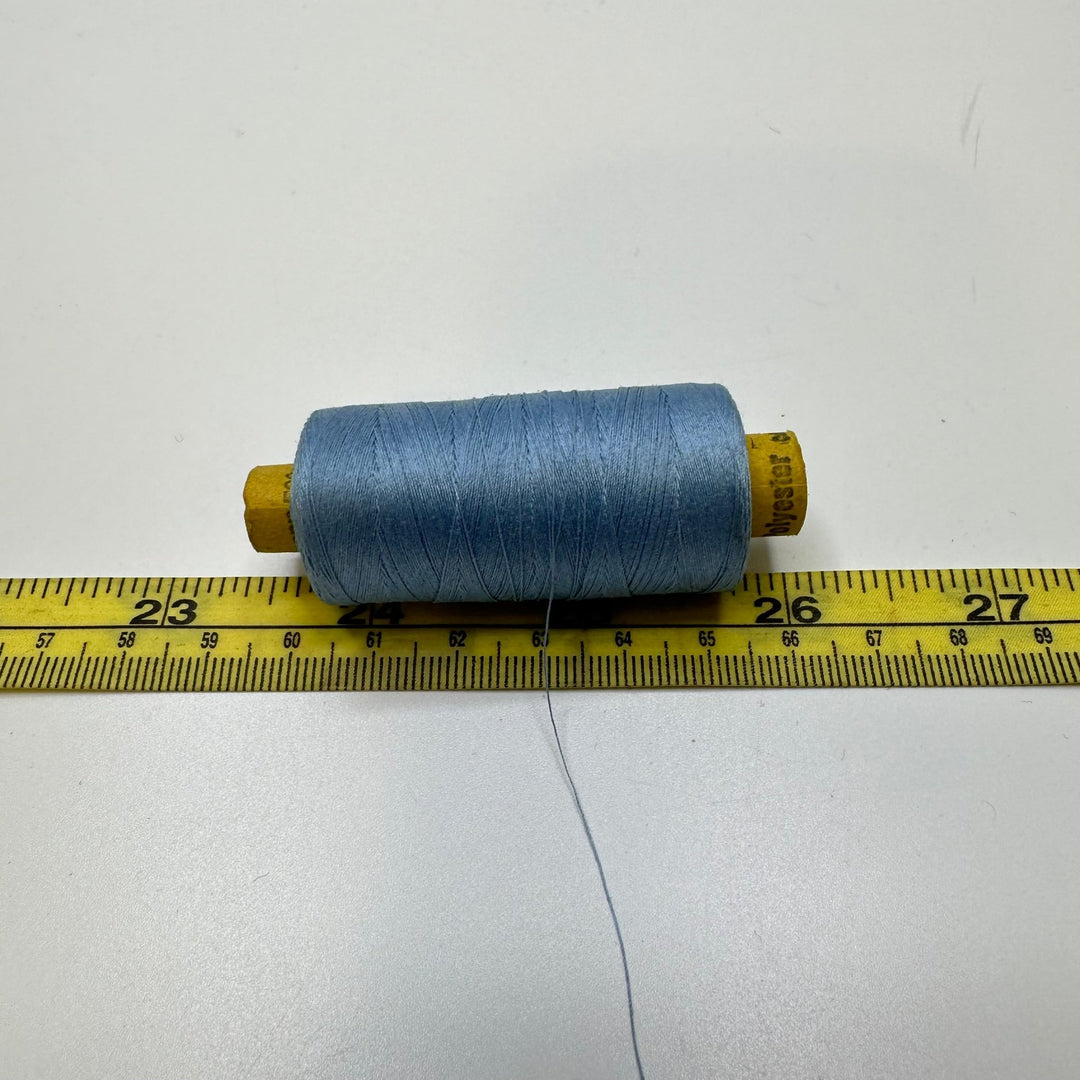 Polyester All Purpose Thread - Light Blue - True Deadstock supplies Fabric by private - Sustainable Textile | FABCYCLE