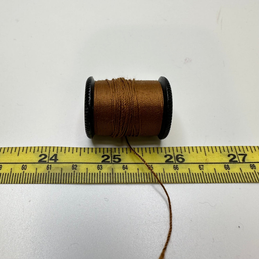 Polyester All Purpose Thread - Light Brown - True Deadstock supplies Fabric by private - Sustainable Textile | FABCYCLE