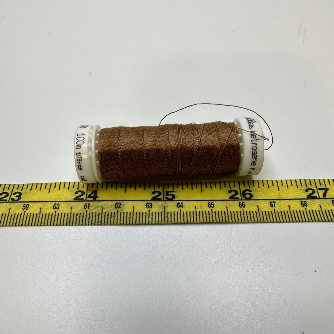 Polyester All Purpose Thread - Light Brown - True Deadstock supplies Fabric by private - Sustainable Textile | FABCYCLE