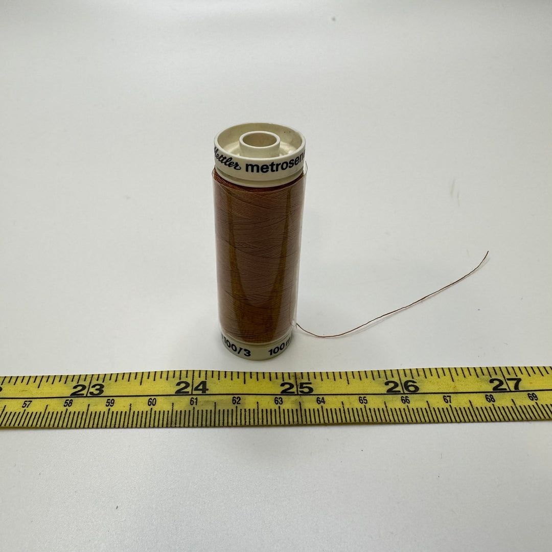 Polyester All Purpose Thread - Light Brown - True Deadstock supplies Fabric by private - Sustainable Textile | FABCYCLE