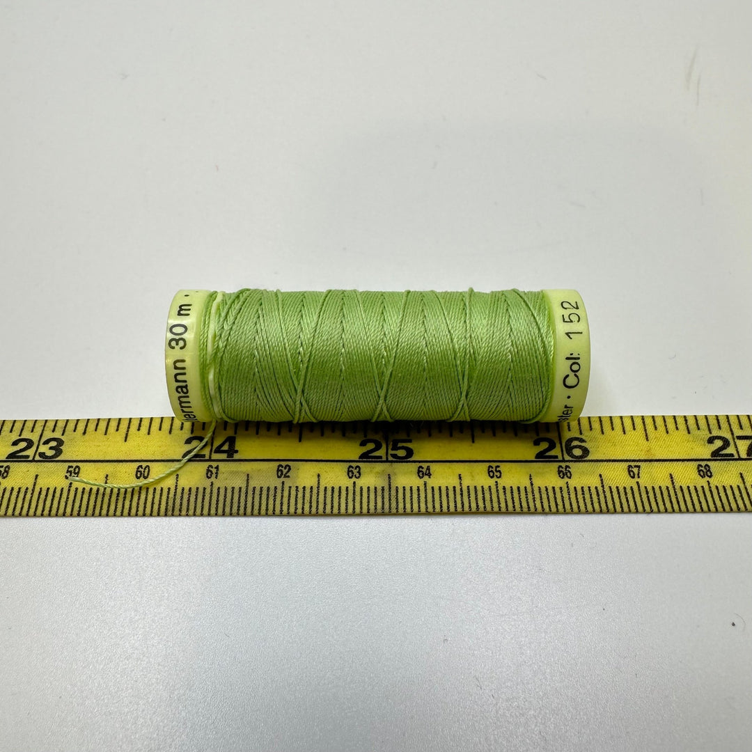 Polyester All Purpose Thread - Light Green - True Deadstock supplies Fabric by private - Sustainable Textile | FABCYCLE