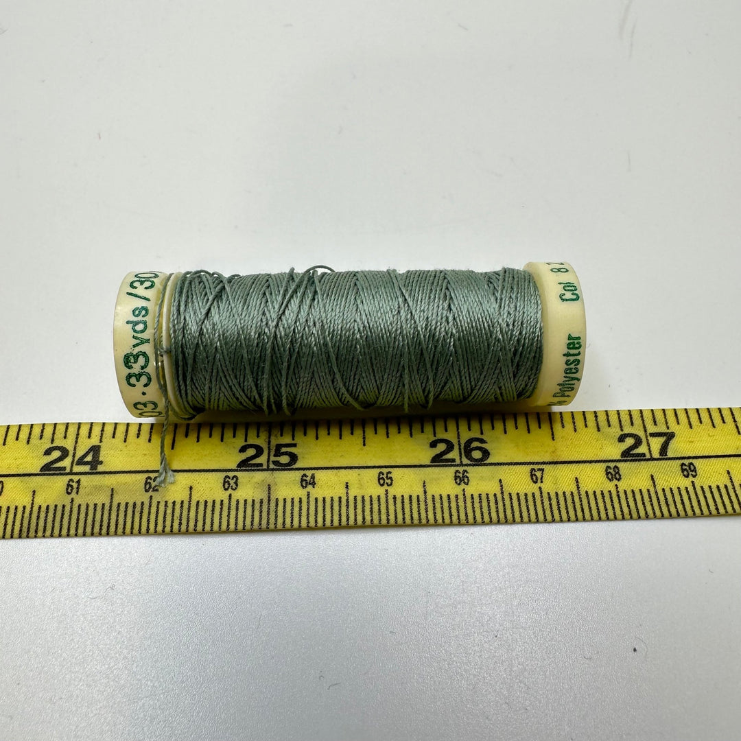 Polyester All Purpose Thread - Light Green/Blue - True Deadstock supplies Fabric by private - Sustainable Textile | FABCYCLE