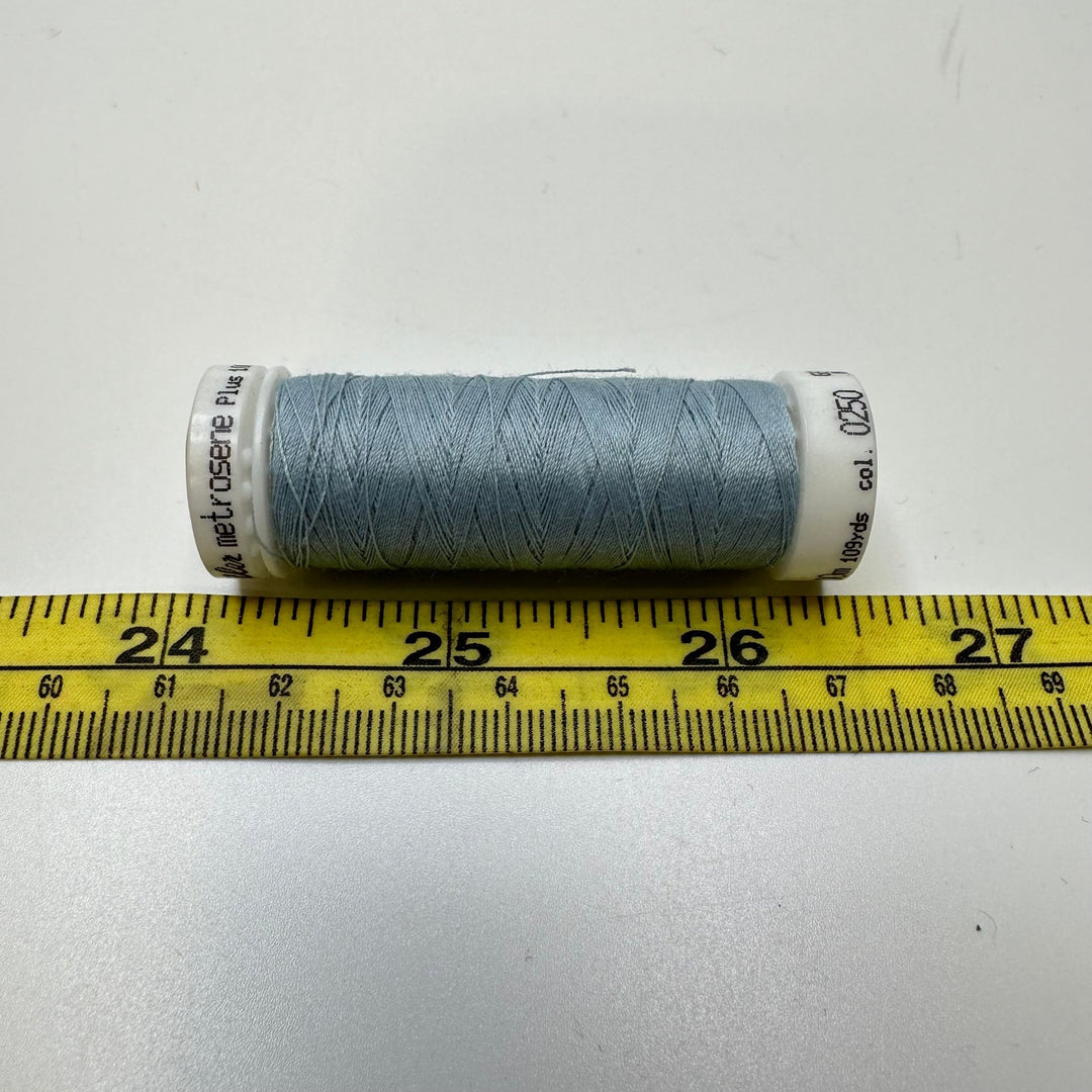 Polyester All Purpose Thread - Light Grey/Blue - True Deadstock supplies Fabric by private - Sustainable Textile | FABCYCLE
