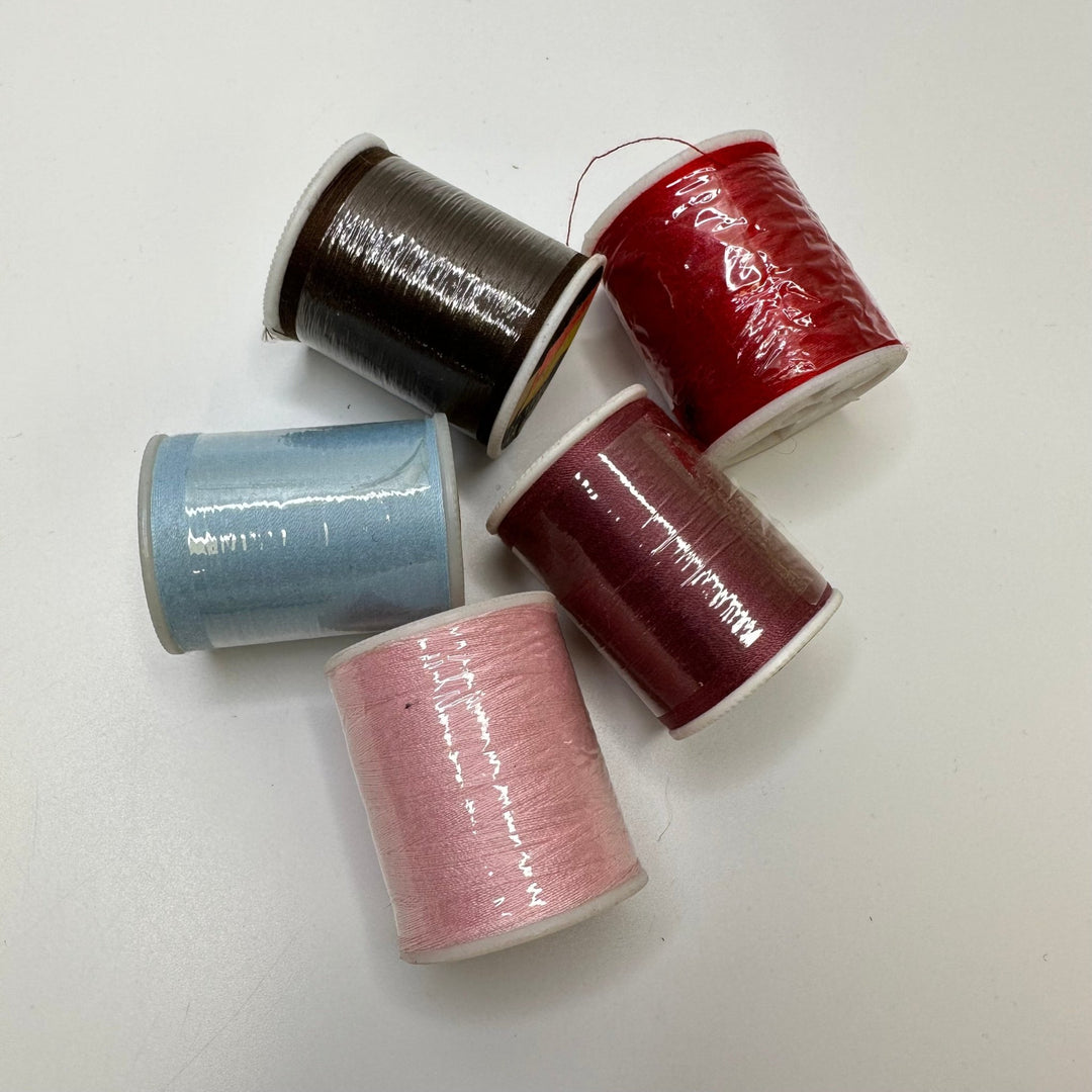 Polyester All Purpose Thread - Multi - 5 Pack - True Deadstock supplies Fabric by private - Sustainable Textile | FABCYCLE