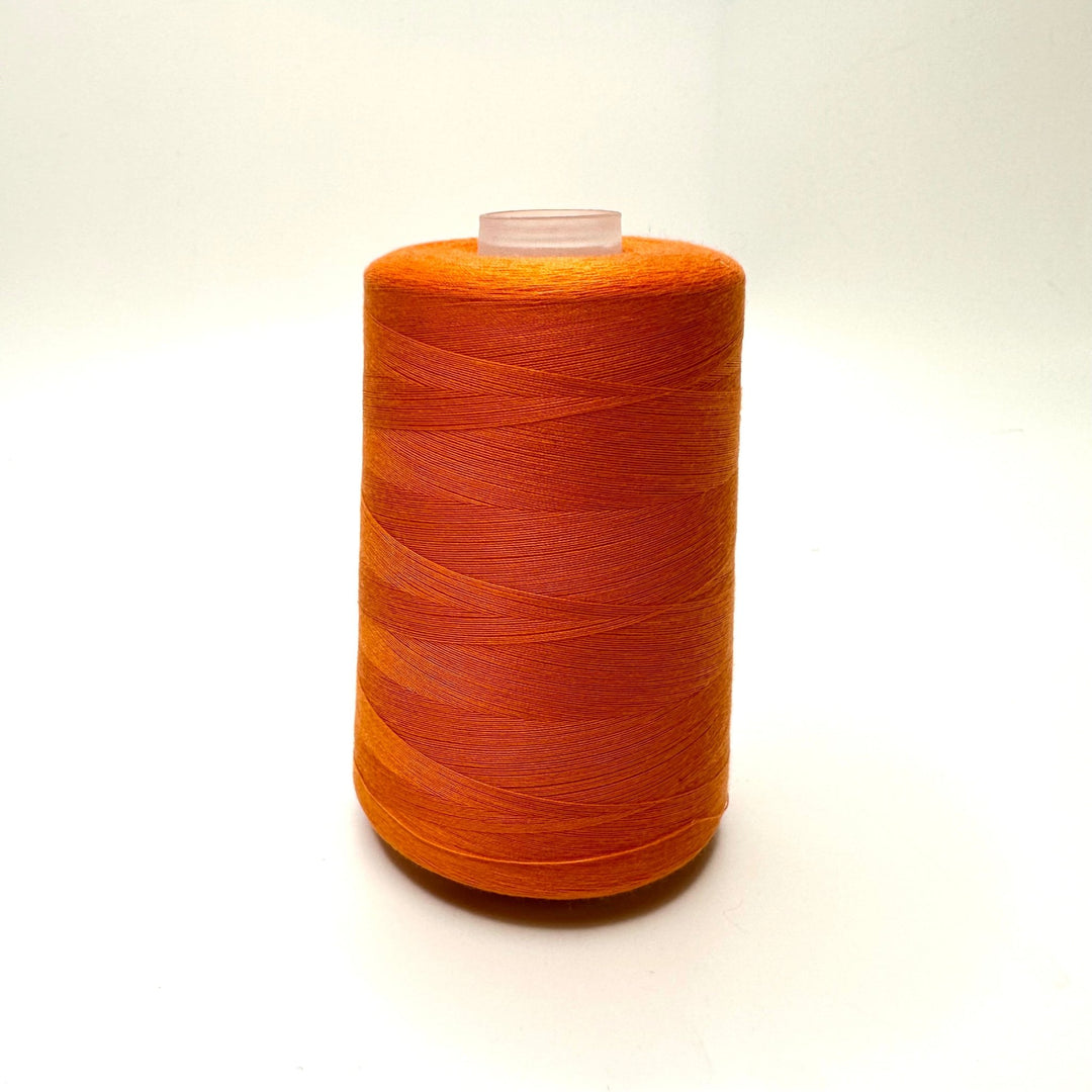 Polyester All Purpose Thread - Orange - True Deadstock supplies Fabric by private - Sustainable Textile | FABCYCLE