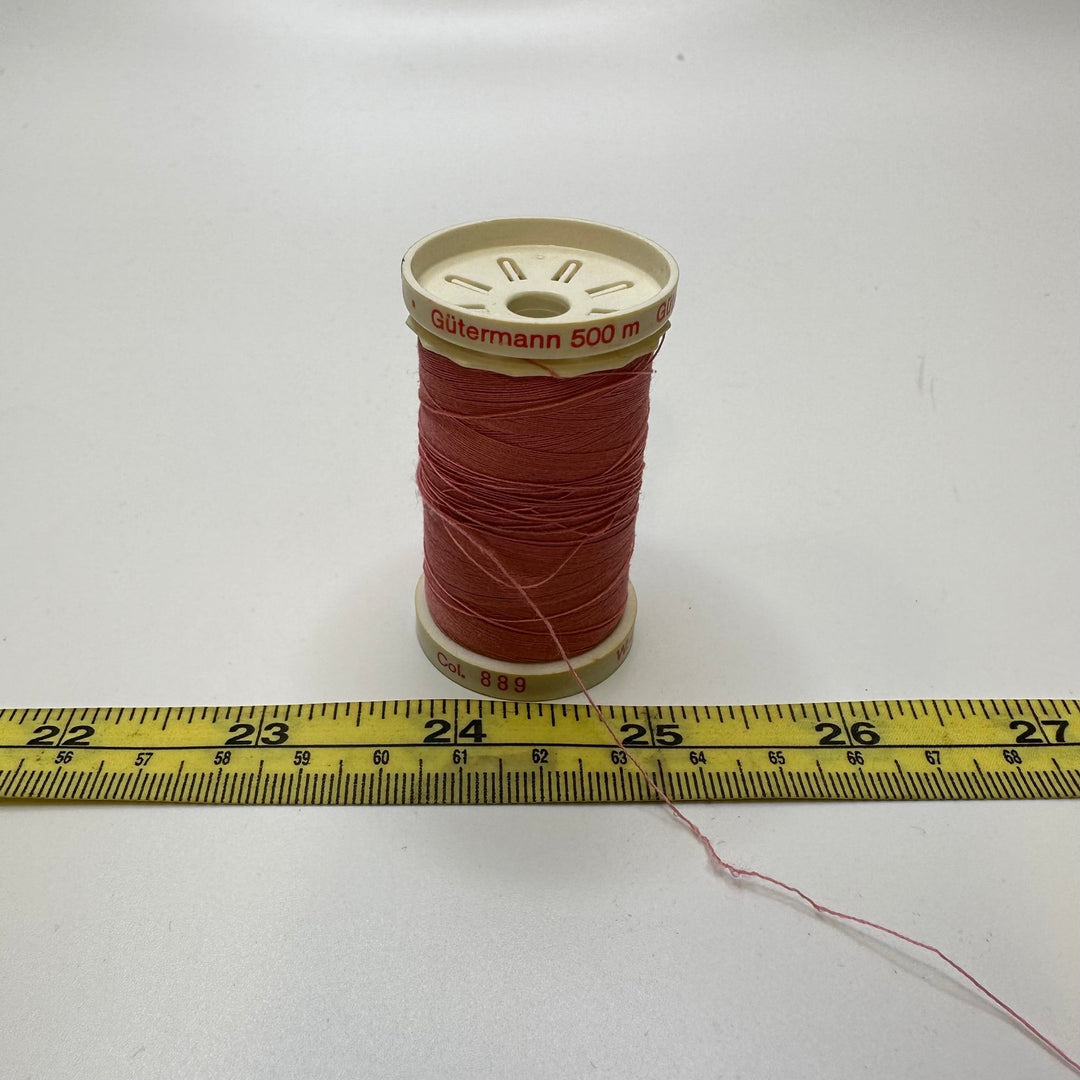 Polyester All Purpose Thread - Pink - True Deadstock supplies Fabric by private - Sustainable Textile | FABCYCLE