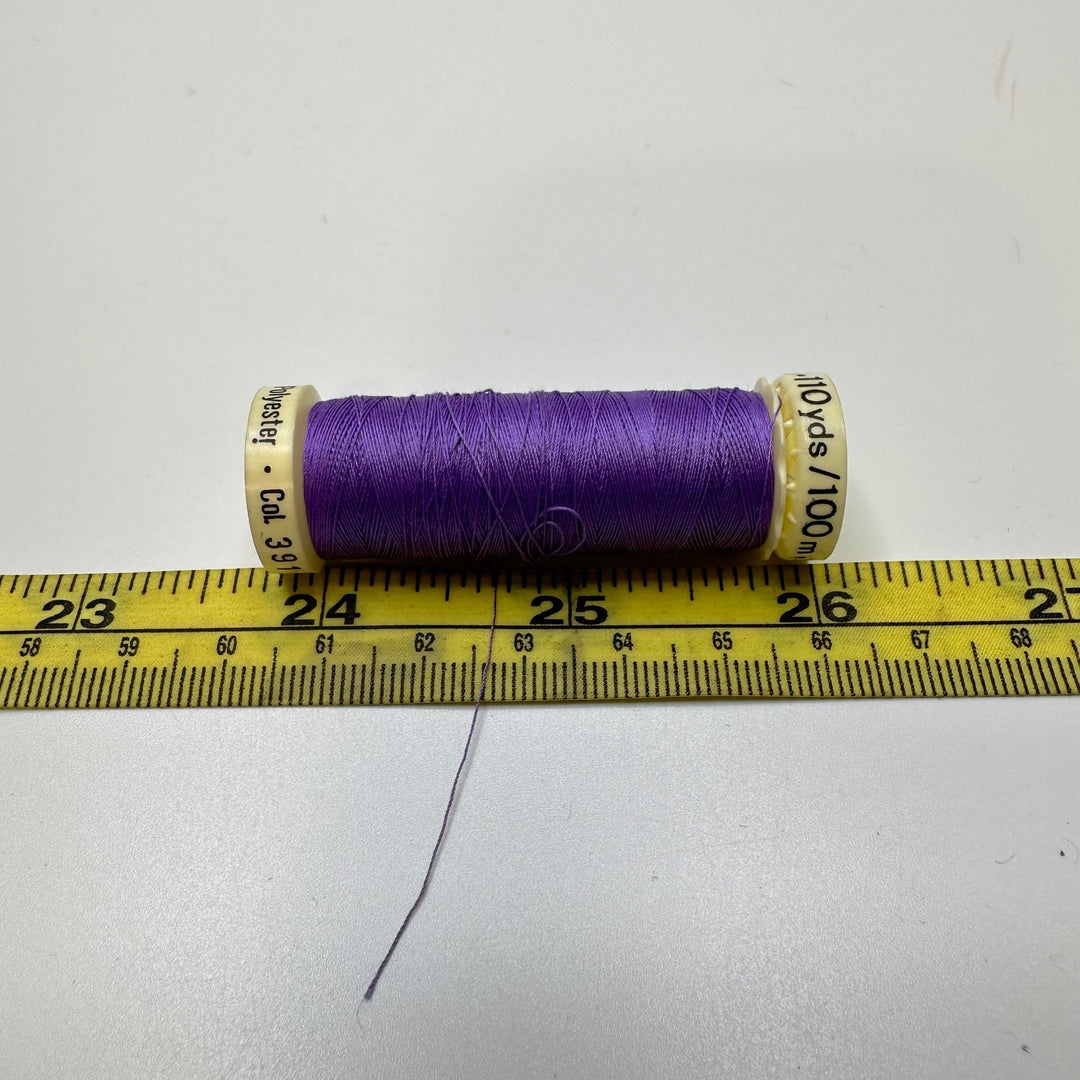 Polyester All Purpose Thread - Purple - True Deadstock supplies Fabric by private - Sustainable Textile | FABCYCLE
