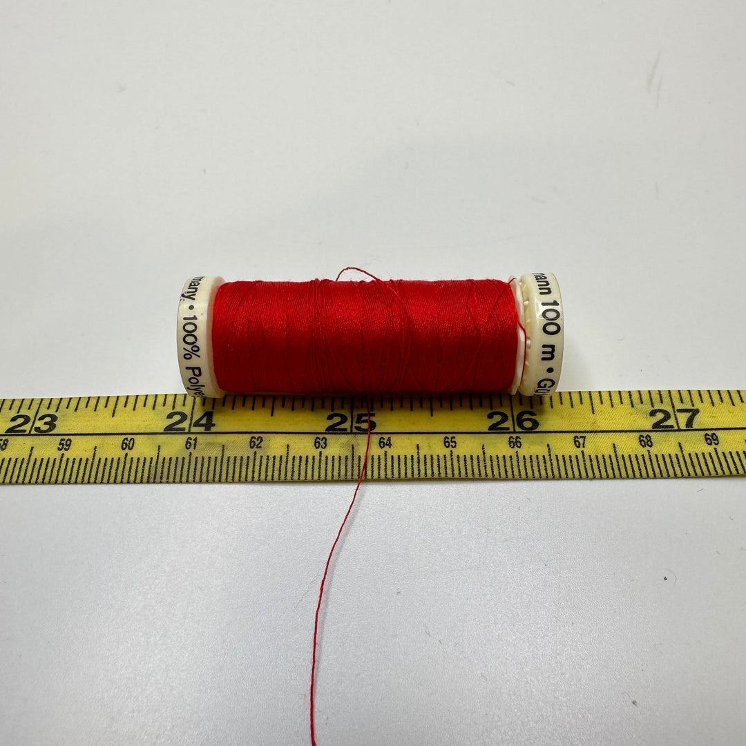 Polyester All Purpose Thread - Red - True Deadstock supplies Fabric by private - Sustainable Textile | FABCYCLE
