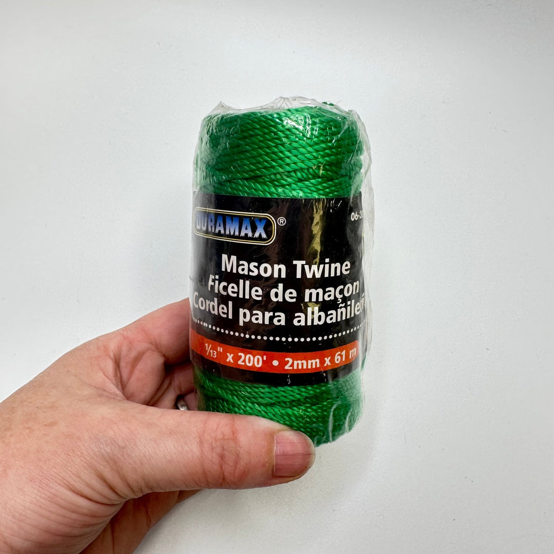 Polyester Mason Twine Thread - Green - True Deadstock supplies Fabric by private - Sustainable Textile | FABCYCLE
