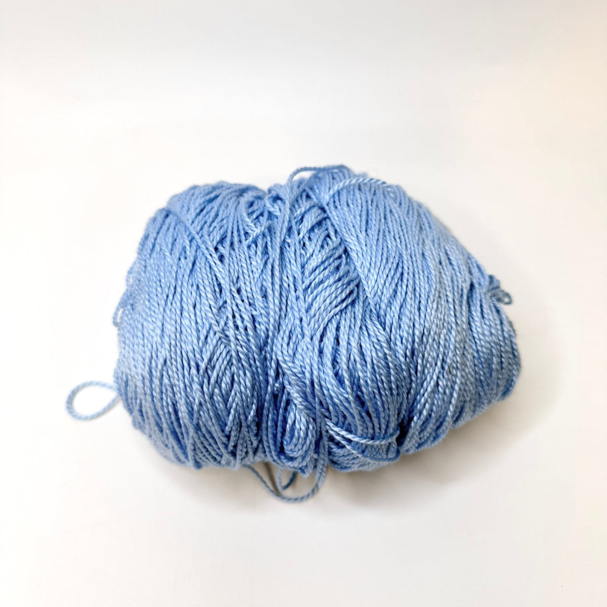 Poly/Nylon Yarn - Light Blue - Individual - True Deadstock supplies Fabric by private - Sustainable Textile | FABCYCLE