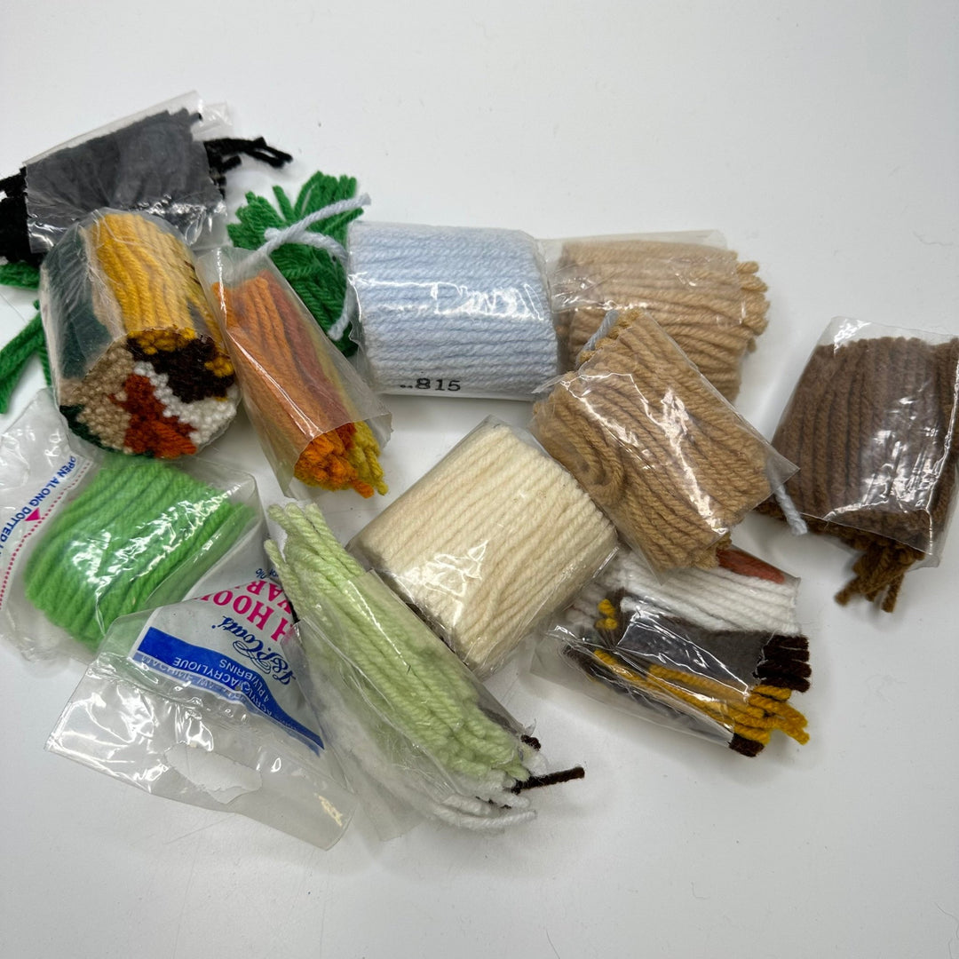 Pom Pom Mix Kit Yarn - Multi - 10 Pack - True Deadstock supplies Fabric by private - Sustainable Textile | FABCYCLE