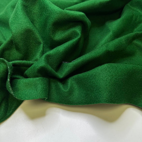 Pool Table - Felt Acrylic Woven - Green - 0.95M Bundle - True Deadstock fabric Fabric by private - Sustainable Textile | FABCYCLE