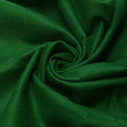 Pool Table - Felt Acrylic Woven - Green - 0.95M Bundle - True Deadstock fabric Fabric by private - Sustainable Textile | FABCYCLE