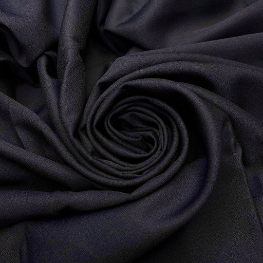 Poor Old Gabe - Tight Crepe Synthetic Blend Woven - Dark Navy - 2.8M Bundle - True Deadstock fabric Fabric by private - Sustainable Textile | FABCYCLE
