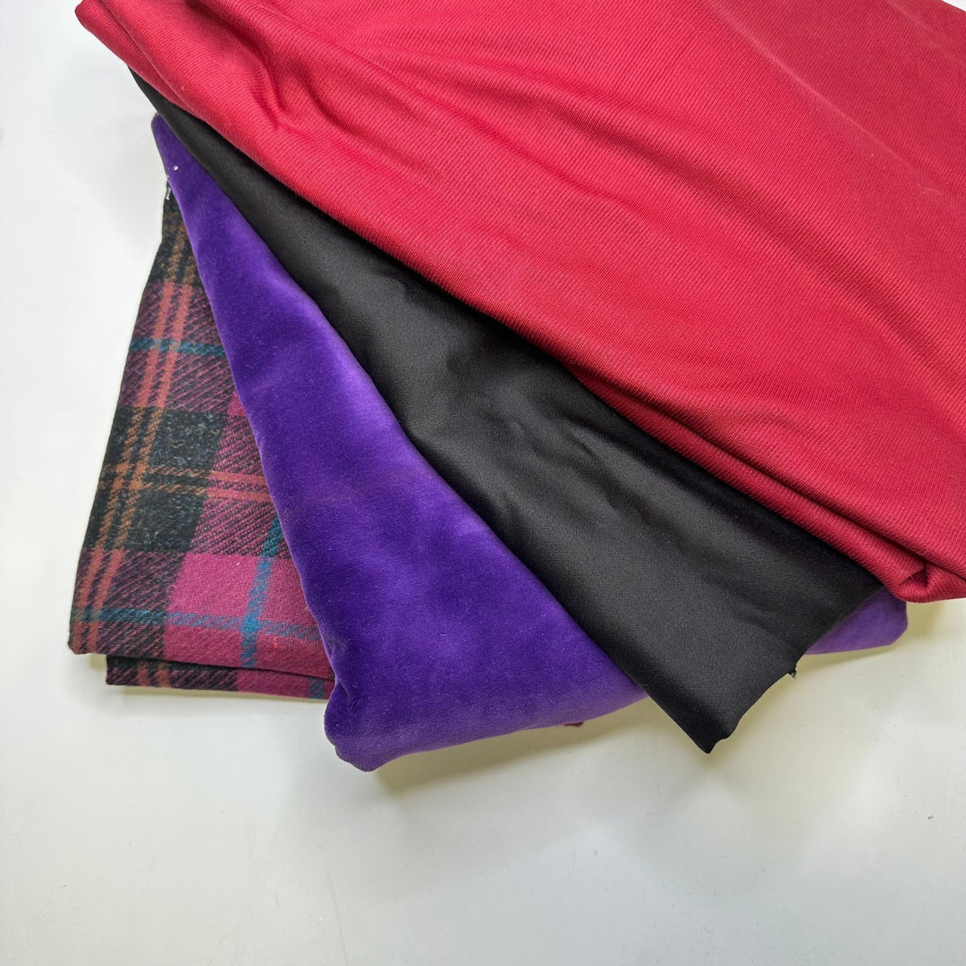 Pop punk princess - Small Bundles - Fun 4 Pack - True Deadstock Fabric Fabric by FABCYCLE shop - Sustainable Textile | FABCYCLE
