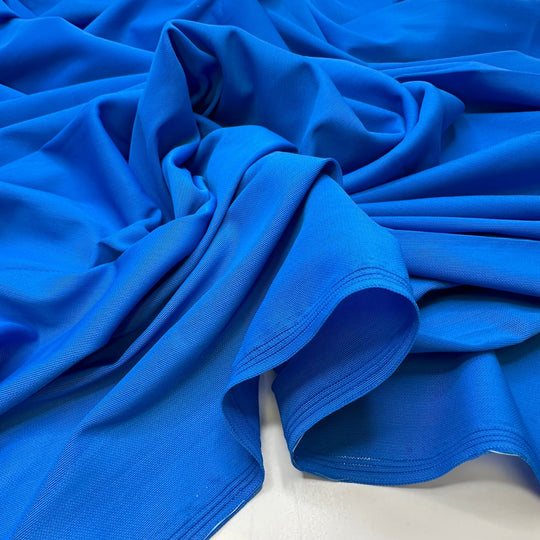 Powerade - Mesh Polyester Blend Knit - Blue - 1M Bundle - True Deadstock fabric Fabric by private - Sustainable Textile | FABCYCLE