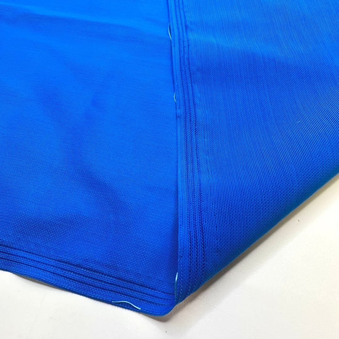 Powerade - Mesh Polyester Blend Knit - Blue - 1M Bundle - True Deadstock fabric Fabric by private - Sustainable Textile | FABCYCLE