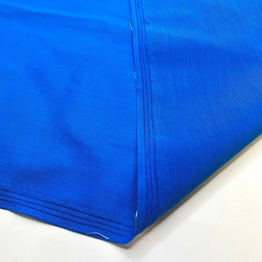 Powerade - Mesh Polyester Blend Knit - Blue - 1M Bundle - True Deadstock fabric Fabric by private - Sustainable Textile | FABCYCLE