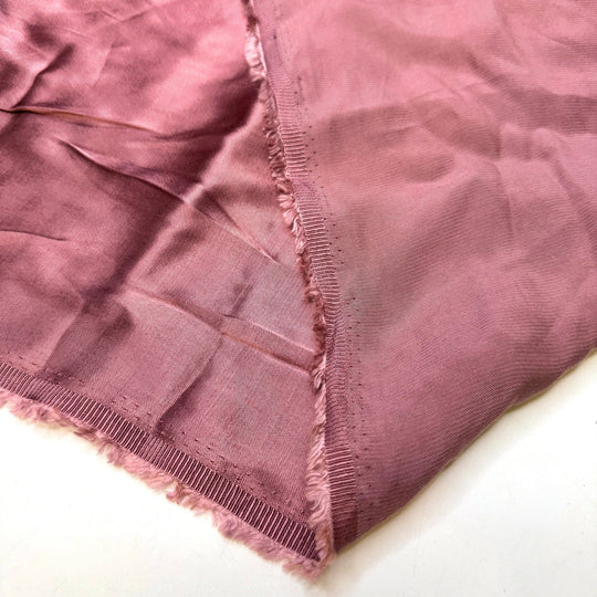Practical Mathematics - Satin Cotton Woven - Dark Pink - 3.25M Bundle - True Deadstock fabric Fabric by private - Sustainable Textile | FABCYCLE