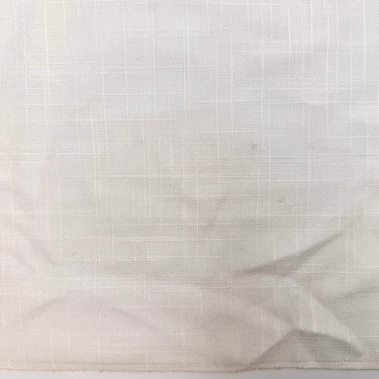 Preparing My Toast Speech - Cotton Blend Woven - White Abstract - 1.1M Bundle - True Deadstock fabric Fabric by private - Sustainable Textile | FABCYCLE