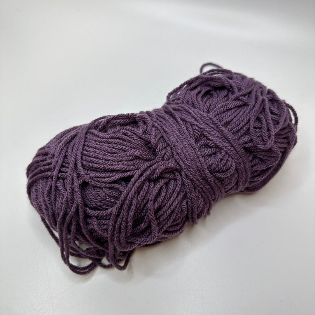 Pretty Purple Ball Yarn - Purple - Individual - True Deadstock supplies Fabric by private - Sustainable Textile | FABCYCLE