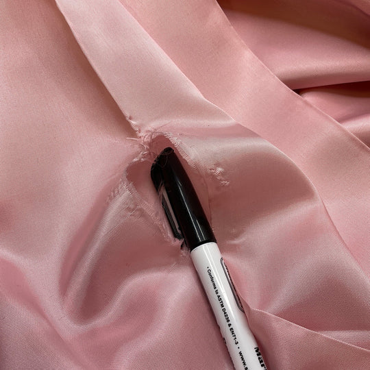 Princess Treatment - Polyester Blend Woven - Light Pink - Bundles - True Deadstock fabric Fabric by private - Sustainable Textile | FABCYCLE