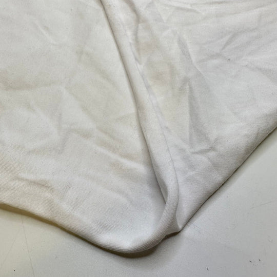 Profiteroles - Jersey Cotton Knit - White - 1.35M Bundle - True Deadstock fabric Fabric by private - Sustainable Textile | FABCYCLE