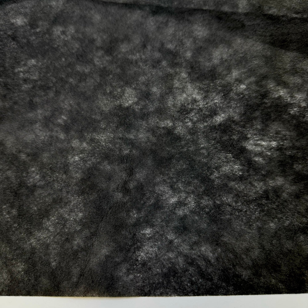 Project Piles - Fusible Interfacing Synthetic Blend Woven - Dark Grey - 2M Bundle - True Deadstock fabric Fabric by private - Sustainable Textile | FABCYCLE
