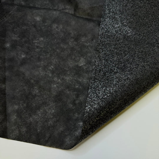 Project Piles - Fusible Interfacing Synthetic Blend Woven - Dark Grey - 2M Bundle - True Deadstock fabric Fabric by private - Sustainable Textile | FABCYCLE