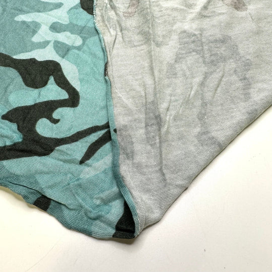 Protecting Water Sources - Jersey Cotton Blend Knit - Blue Multi Camouflage - 1.1M Bundle - True Deadstock fabric Fabric by private - Sustainable Textile | FABCYCLE