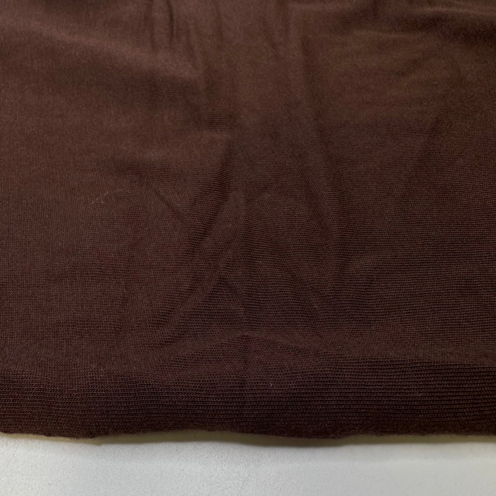 Pumpernickel - Cotton Blend Knit - Brown - 0.8M Bundle - True Deadstock fabric Fabric by private - Sustainable Textile | FABCYCLE