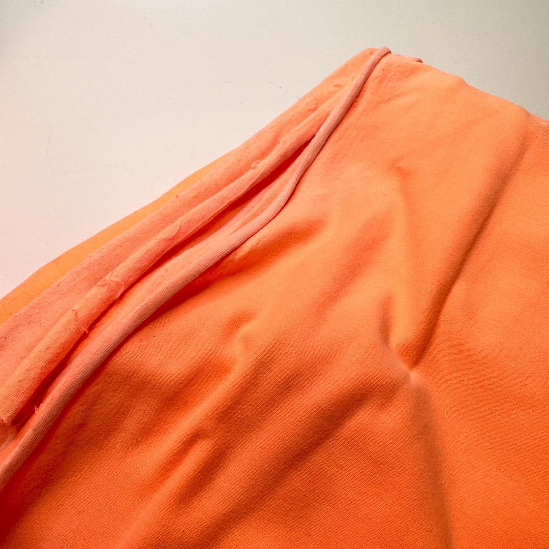 Pumpkin Carving Date Night - Jersey Cotton Blend Knit - Light Orange - Bundles - True Deadstock fabric Fabric by private - Sustainable Textile | FABCYCLE