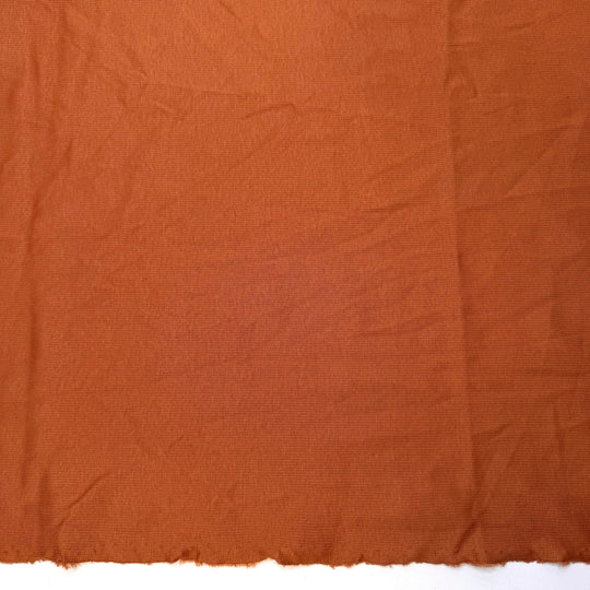 Pumpkin Patch - Rib Knit Cotton Knit - Orange - 1.15M Bundle - True Deadstock fabric Fabric by private - Sustainable Textile | FABCYCLE