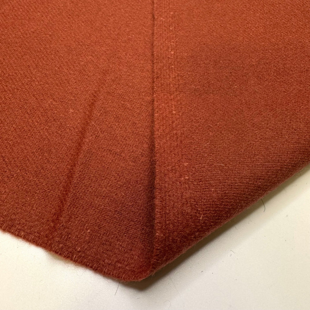 Pumpkin Spice - Wool Woven - Dark Orange - 1.2M Bundle - True Deadstock fabric Fabric by private - Sustainable Textile | FABCYCLE
