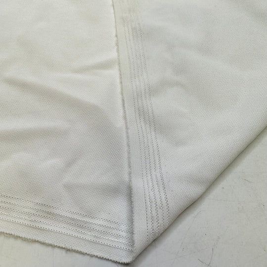 Pure Intentions - Power Mesh Poly/Spandex Knit - White - 2.85M Bundle - True Deadstock fabric Fabric by private - Sustainable Textile | FABCYCLE